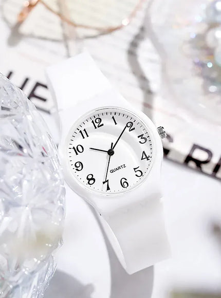 KissICON KissIcon UTHAI C24 Kids Watch Silicone Strap Quartz