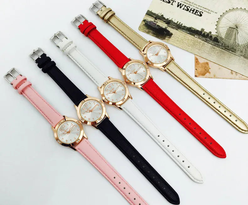 KissICON KissIcon UTHAI Girls Watch Waterproof - Cute Timepiece