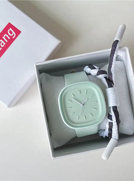 KissICON KissIcon UTHAI H109 Candy Macaron Watch Quartz -
