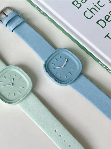 KissICON KissIcon UTHAI H109 Candy Macaron Watch Quartz -