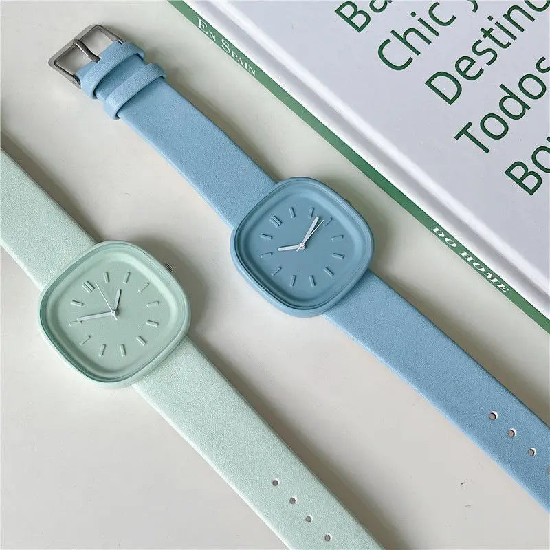 KissICON KissIcon UTHAI H109 Candy Macaron Watch Quartz -