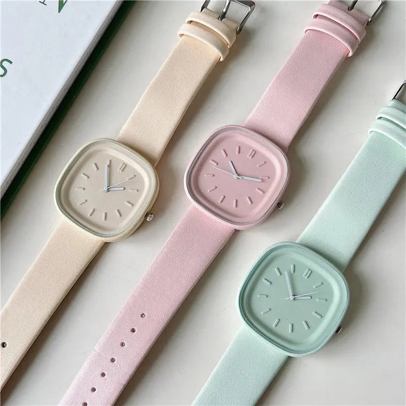 KissICON KissIcon UTHAI H109 Candy Macaron Watch Quartz -
