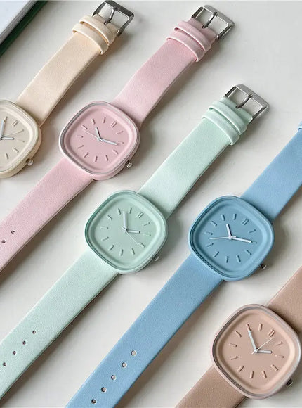 KissICON KissIcon UTHAI H109 Candy Macaron Watch Quartz -