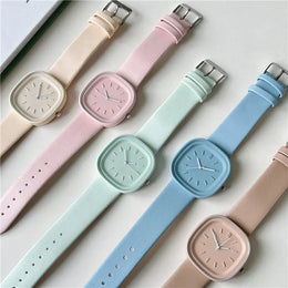 KissICON KissIcon UTHAI H109 Candy Macaron Watch Quartz -