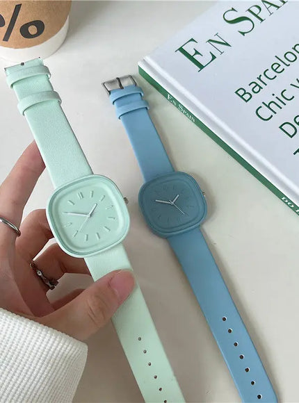 KissICON KissIcon UTHAI H109 Candy Macaron Watch Quartz -