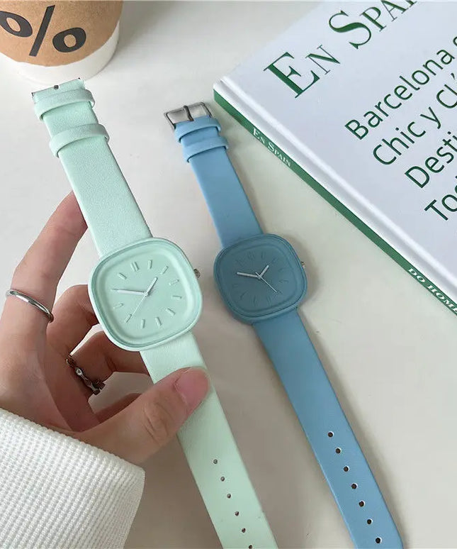 KissICON KissIcon UTHAI H109 Candy Macaron Watch Quartz -