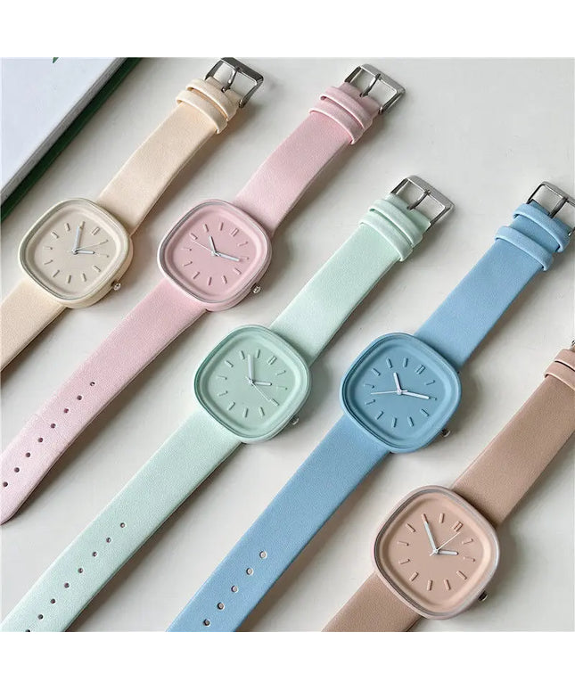 KissICON KissIcon UTHAI H109 Candy Macaron Watch Quartz -