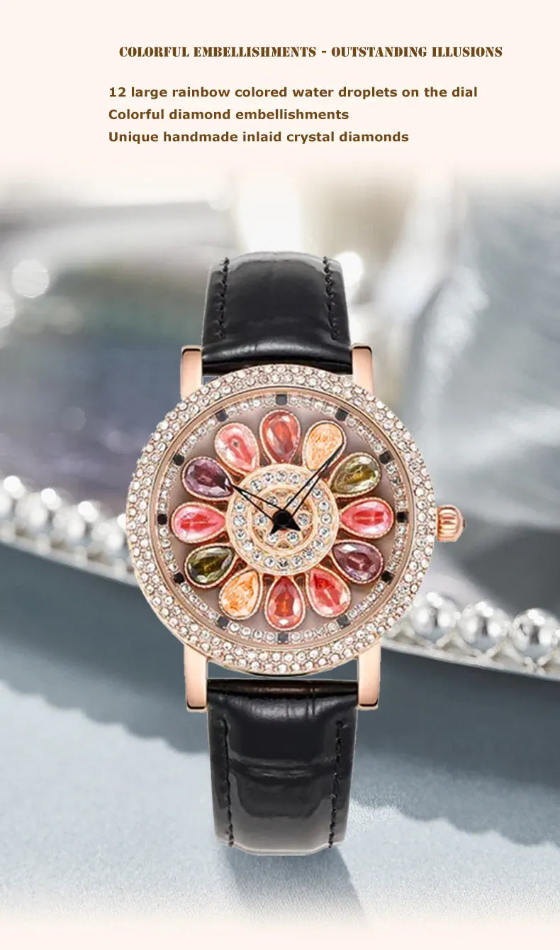KissICON KissIcon UTHAI H145 Womens Quartz Watch - Diamond