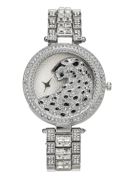 KissICON KissIcon UTHAI H30 Leopard Head Watch - Diamond