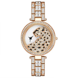 KissICON KissIcon UTHAI H30 Leopard Head Watch - Diamond