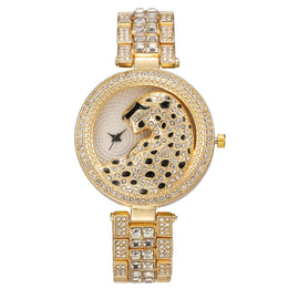 KissICON KissIcon UTHAI H30 Leopard Head Watch - Diamond