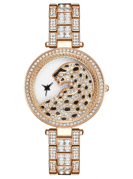 KissICON KissIcon UTHAI H30 Leopard Head Watch - Diamond