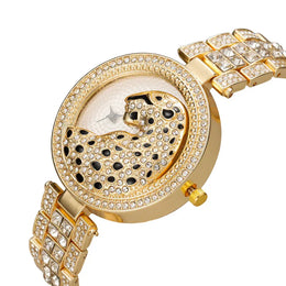 KissICON KissIcon UTHAI H30 Leopard Head Watch - Diamond