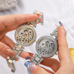 KissICON KissIcon UTHAI H30 Leopard Head Watch - Diamond