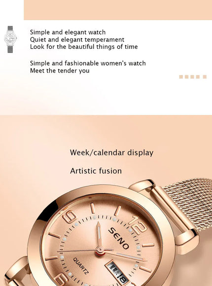 KissICON KissIcon Uthai H55 Womens Quartz Watch - Big