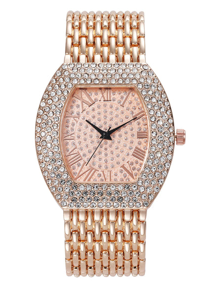 KissICON KissIcon UTHAI H64 Diamond Watch Steel Band -