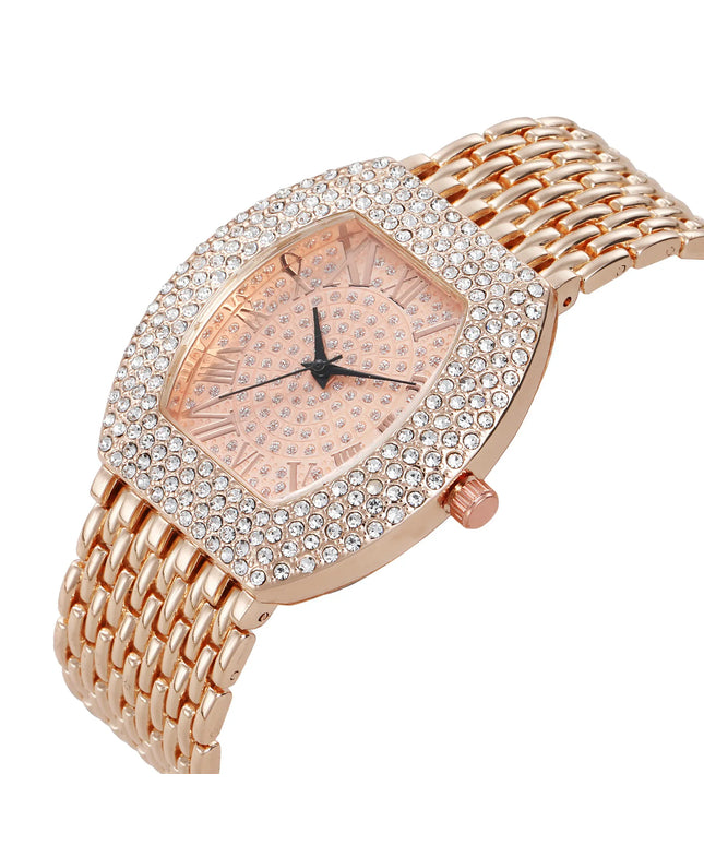 KissICON KissIcon UTHAI H64 Diamond Watch Steel Band -