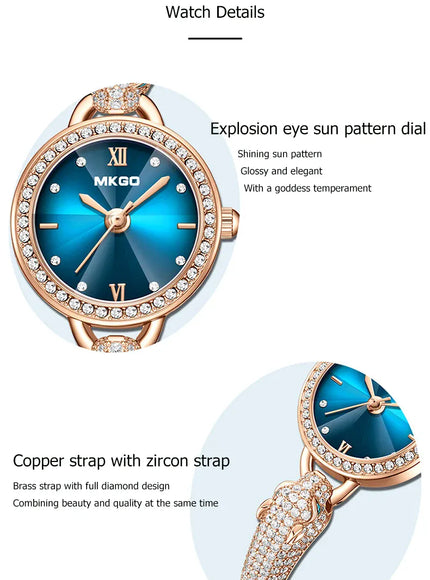 KissICON KissIcon UTHAI L30 Womens Quartz Watch Leopard -