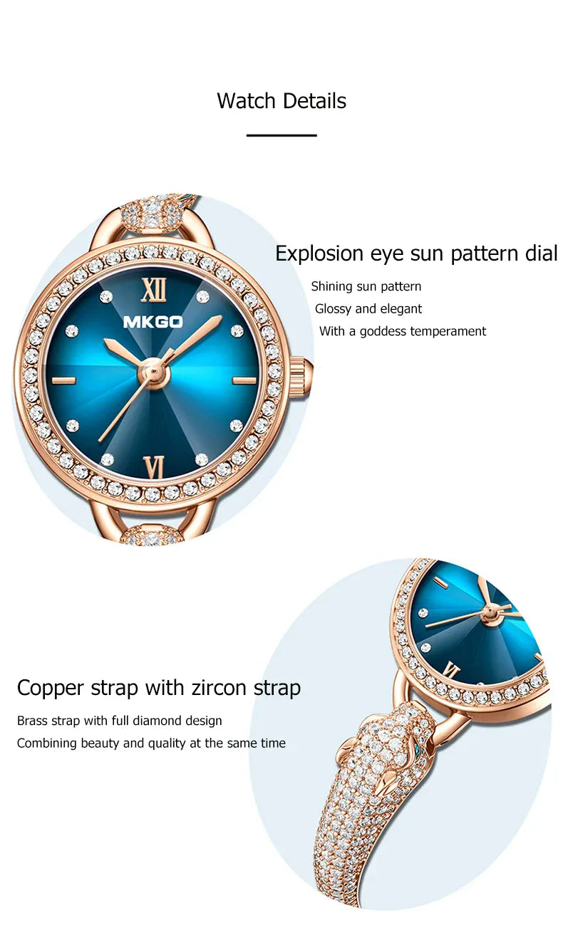 KissICON KissIcon UTHAI L30 Womens Quartz Watch Leopard -