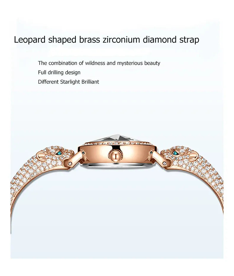 KissICON KissIcon UTHAI L30 Womens Quartz Watch Leopard -