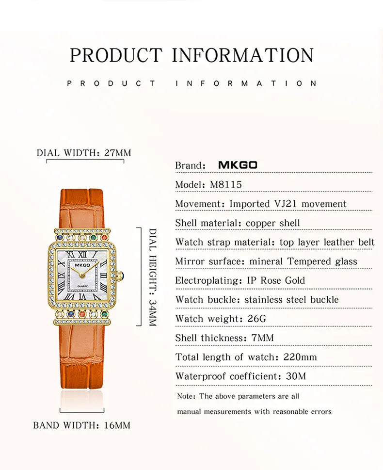KissICON KissIcon UTHAI L85 Womens Watch Fritillaria Dial -