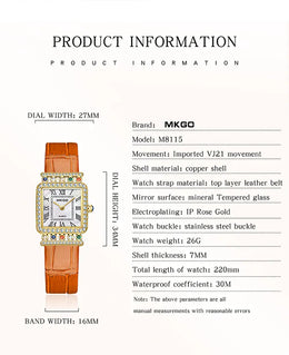 KissICON KissIcon UTHAI L85 Womens Watch Fritillaria Dial -
