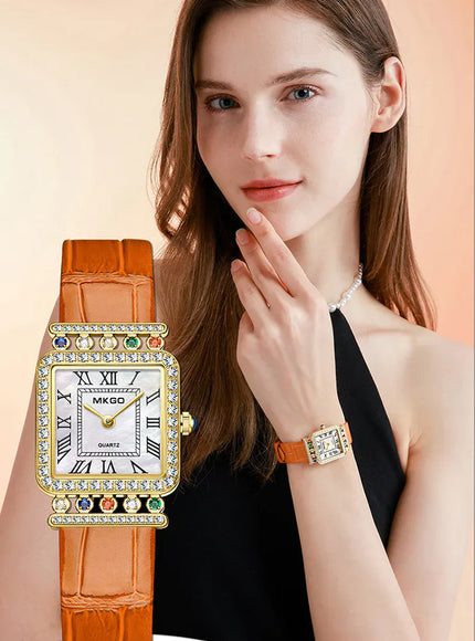 KissICON KissIcon UTHAI L85 Womens Watch Fritillaria Dial -