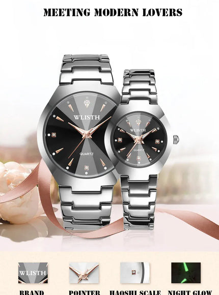 KissICON KissIcon UTHAI Mens Watch Casual Steel Band -