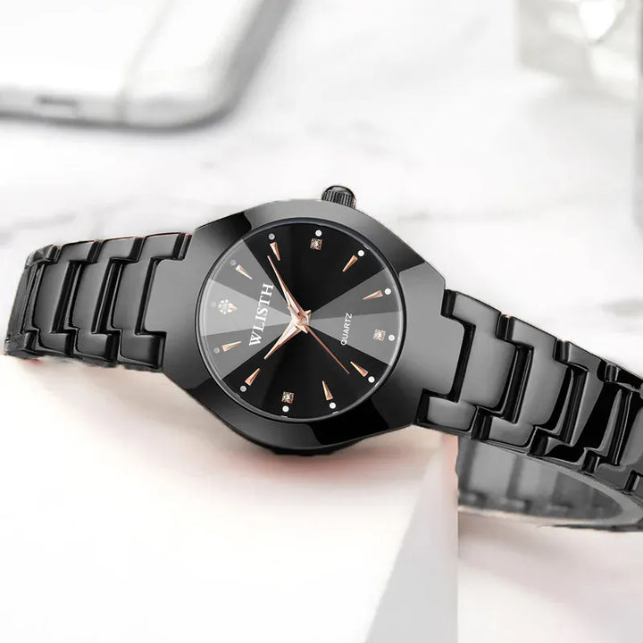 KissIcon UTHAI Mens Watch Casual Steel Band -