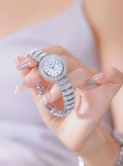 KissICON KissIcon UTHAI Mermaid Diamond Waterproof Quartz Watch