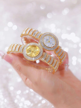 KissICON KissIcon UTHAI Mermaid Diamond Waterproof Quartz Watch