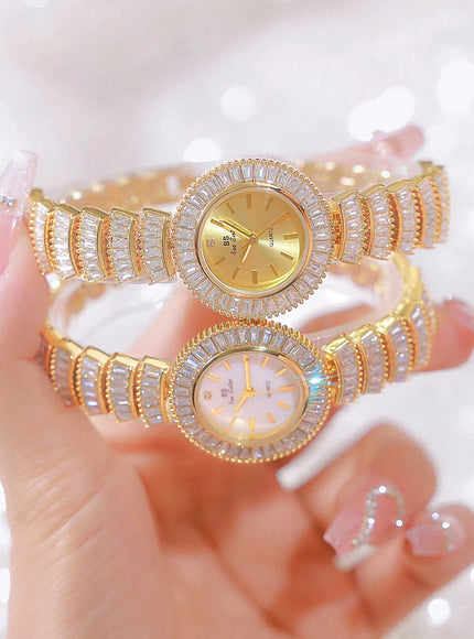 KissICON KissIcon UTHAI Mermaid Diamond Waterproof Quartz Watch