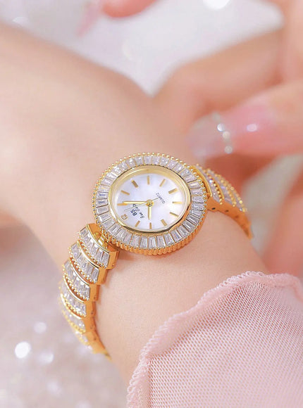 KissICON KissIcon UTHAI Mermaid Diamond Waterproof Quartz Watch