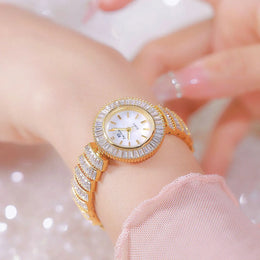 KissICON KissIcon UTHAI Mermaid Diamond Waterproof Quartz Watch