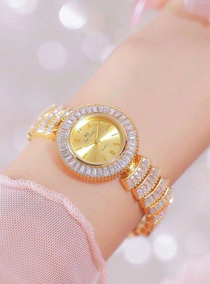 KissICON KissIcon UTHAI Mermaid Diamond Waterproof Quartz Watch