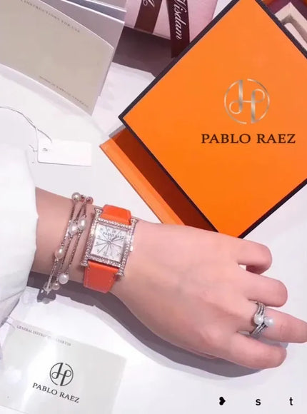 KissICON [KissIcon] UTHAI Premium Women Watch Square - Waterproof
