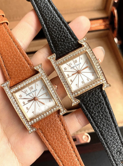 KissICON [KissIcon] UTHAI Premium Women Watch Square - Waterproof