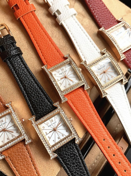 KissICON [KissIcon] UTHAI Premium Women Watch Square - Waterproof