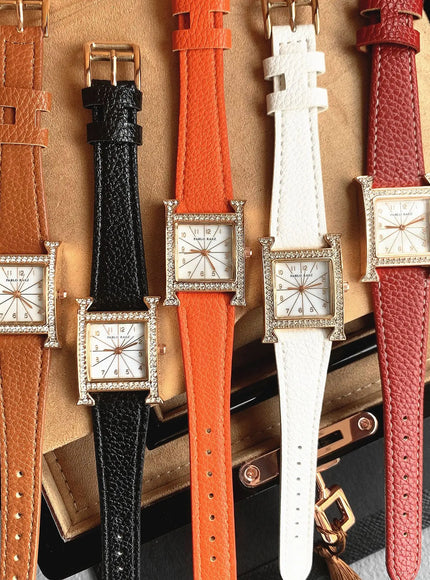 KissICON [KissIcon] UTHAI Premium Women Watch Square - Waterproof