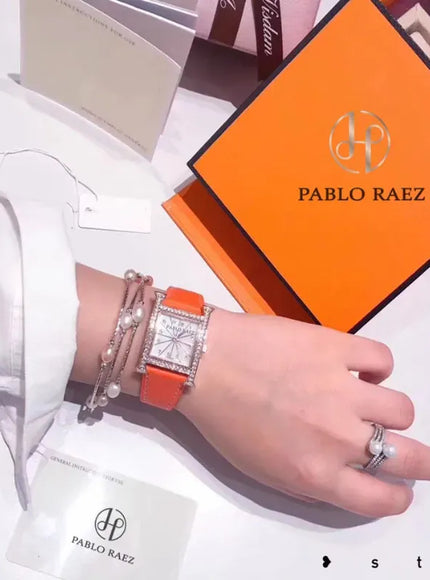 KissICON [KissIcon] UTHAI Premium Women Watch Square - Waterproof