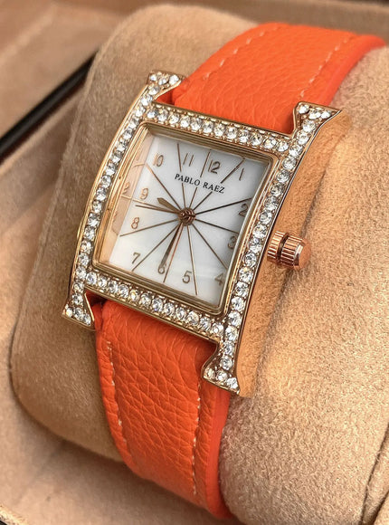 KissICON [KissIcon] UTHAI Premium Women Watch Square - Waterproof