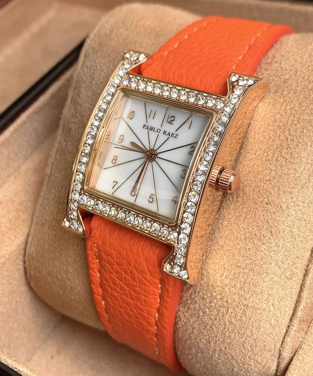 KissICON [KissIcon] UTHAI Premium Women Watch Square - Waterproof
