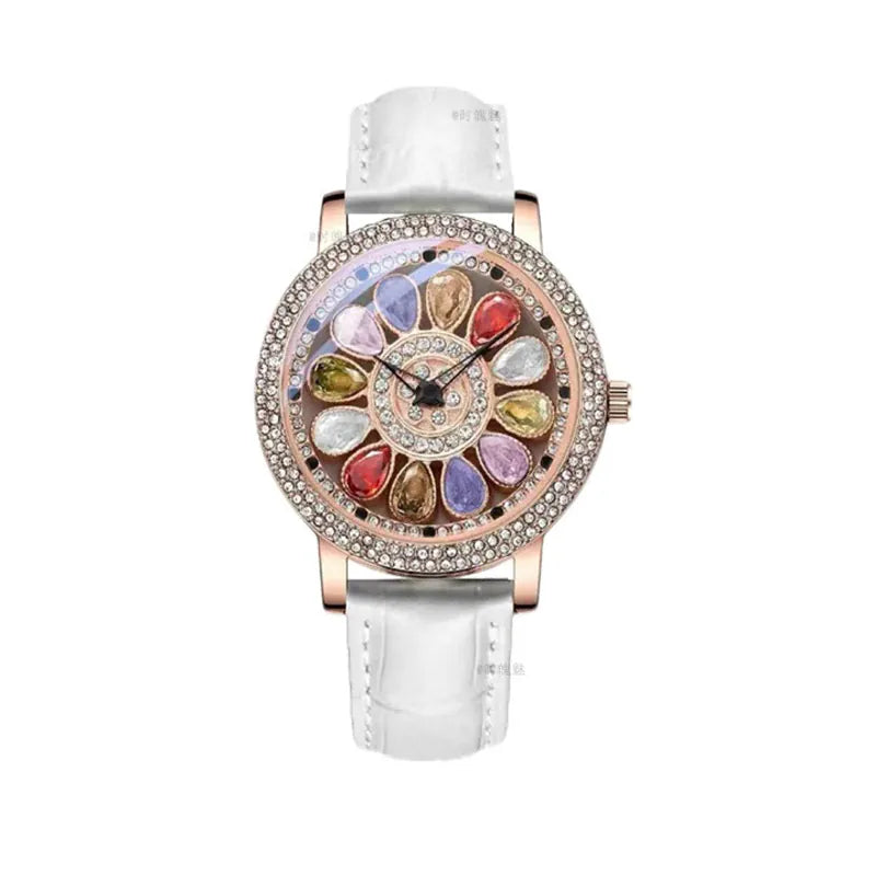 KissICON KissIcon UTHAI Quartz Watch Diamond Dial Waterproof -