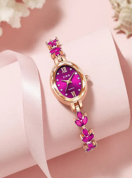 KissICON KissIcon UTHAI V22 Womens Watch Diamond Inlaid -