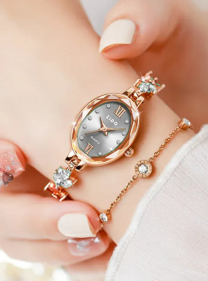 KissICON KissIcon UTHAI V22 Womens Watch Diamond Inlaid -