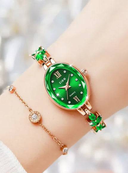 KissICON KissIcon UTHAI V22 Womens Watch Diamond Inlaid -