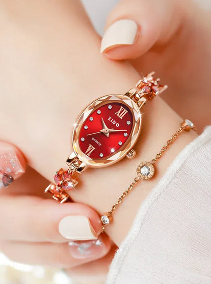 KissICON KissIcon UTHAI V22 Womens Watch Diamond Inlaid -
