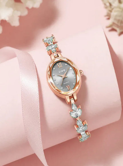KissICON KissIcon UTHAI V22 Womens Watch Diamond Inlaid -