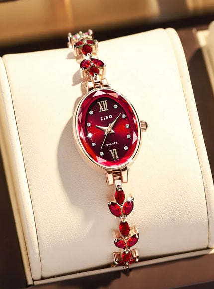 KissICON KissIcon UTHAI V22 Womens Watch Diamond Inlaid -