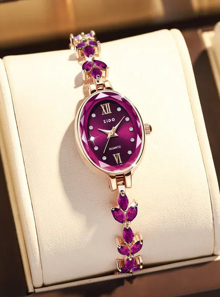 KissICON KissIcon UTHAI V22 Womens Watch Diamond Inlaid -
